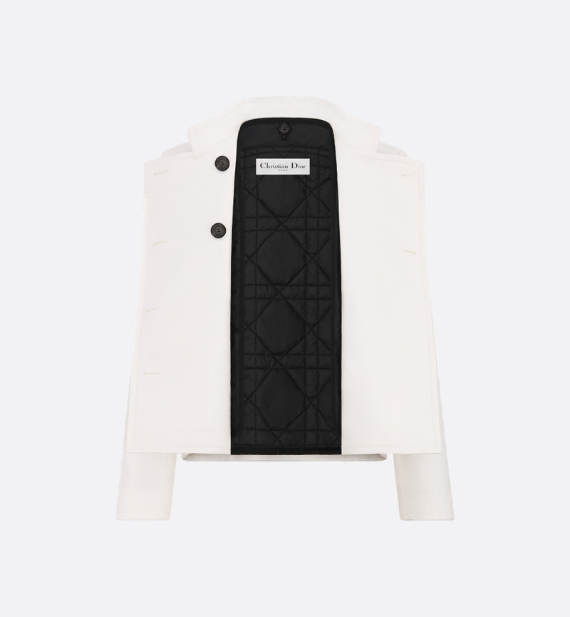 Dior Cropped Jacket with Removable Cannage Vest outlook