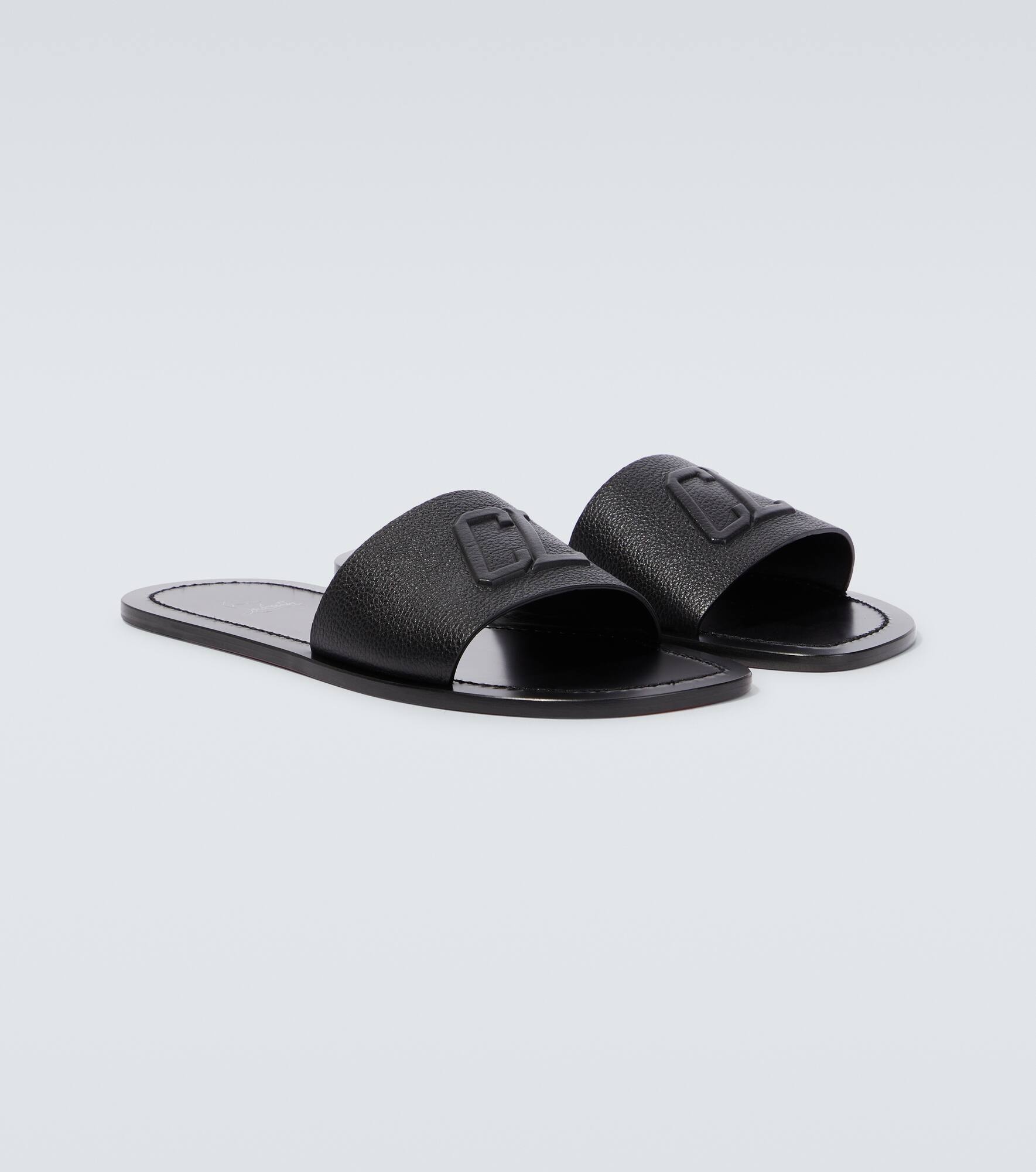 Varsicool leather slides - 5