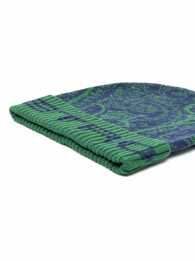 Etro paisley-pattern wool beanie outlook