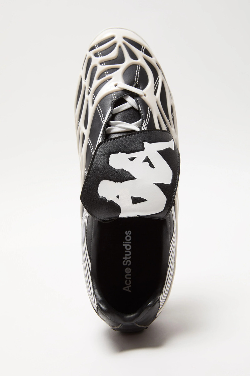 Lace-up sneakers - Acne Studios x Kappa - Black/white 6