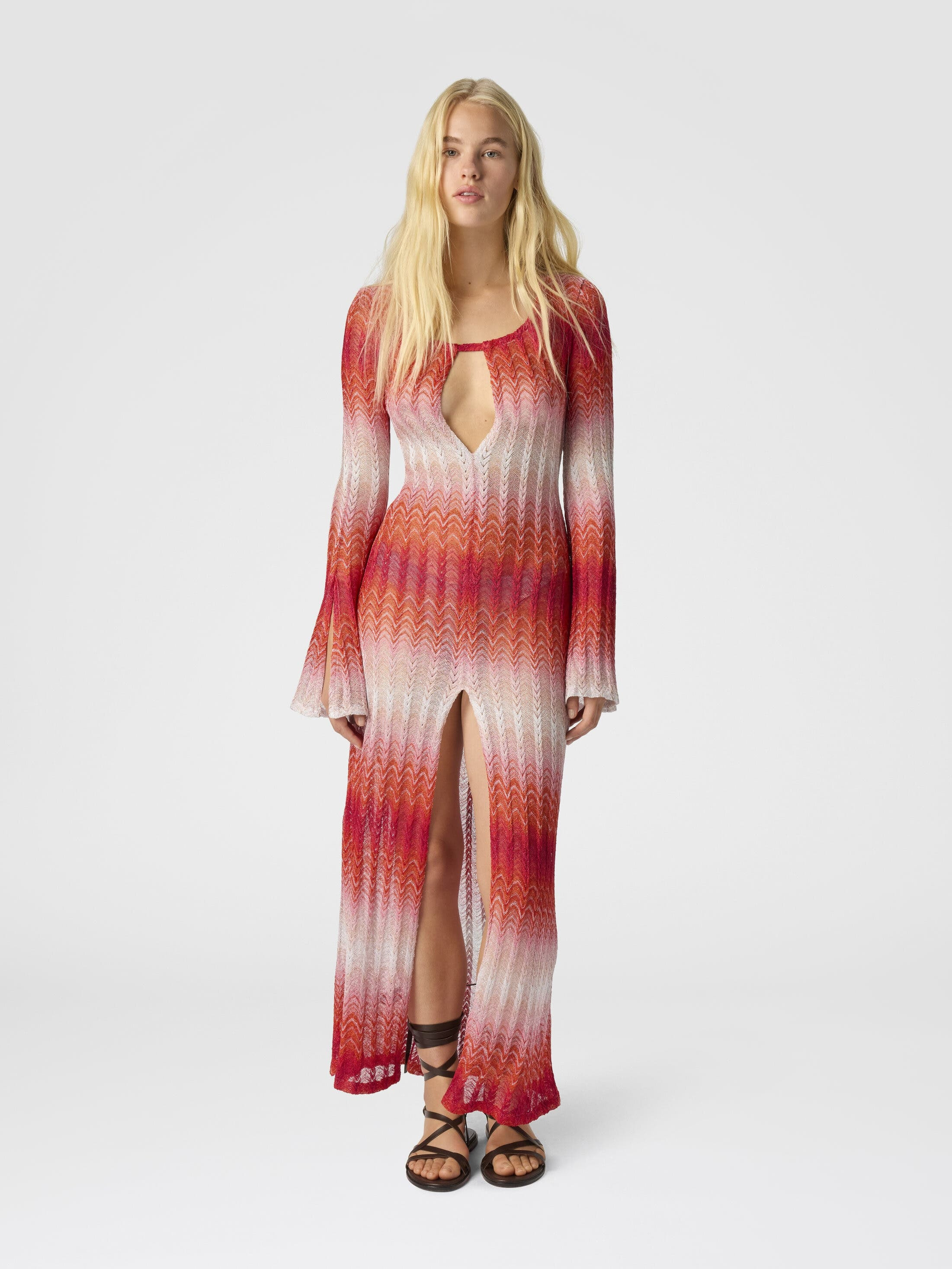 Missoni Long Cover-up With Cut-out Details in Multicoloured at Nordstrom - 2
