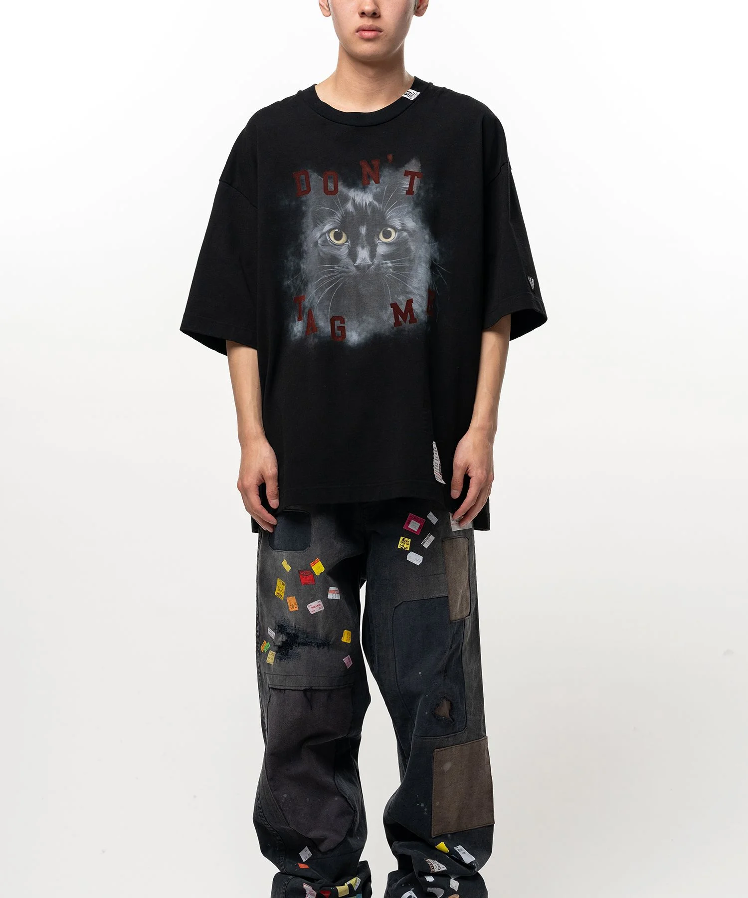 Cat Printed T-shirt - 1