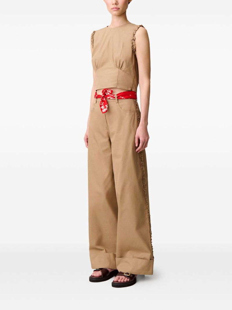 ruffled-trim top 3