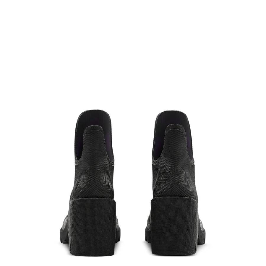 Burberry Marsh Rubber Heel Rain Boots - 3