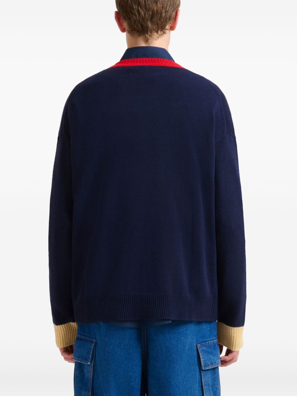 logo-embroidery jumper - 3