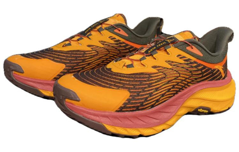 ANTA ANTA Running Series Sneakers 'Orange Black Pink' 112345586-4 outlook
