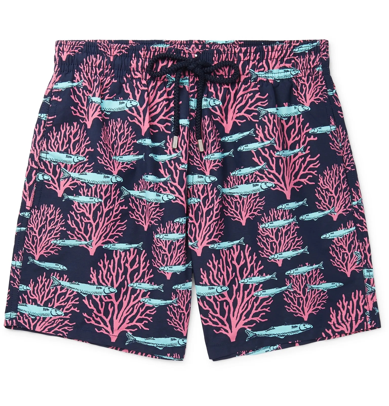 Moorea Mid-Length Printed Swim Shorts - 1