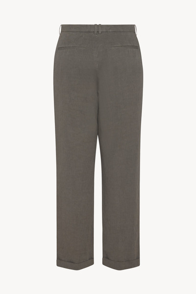 The Row Keenan Pant in Cotton and Linen outlook
