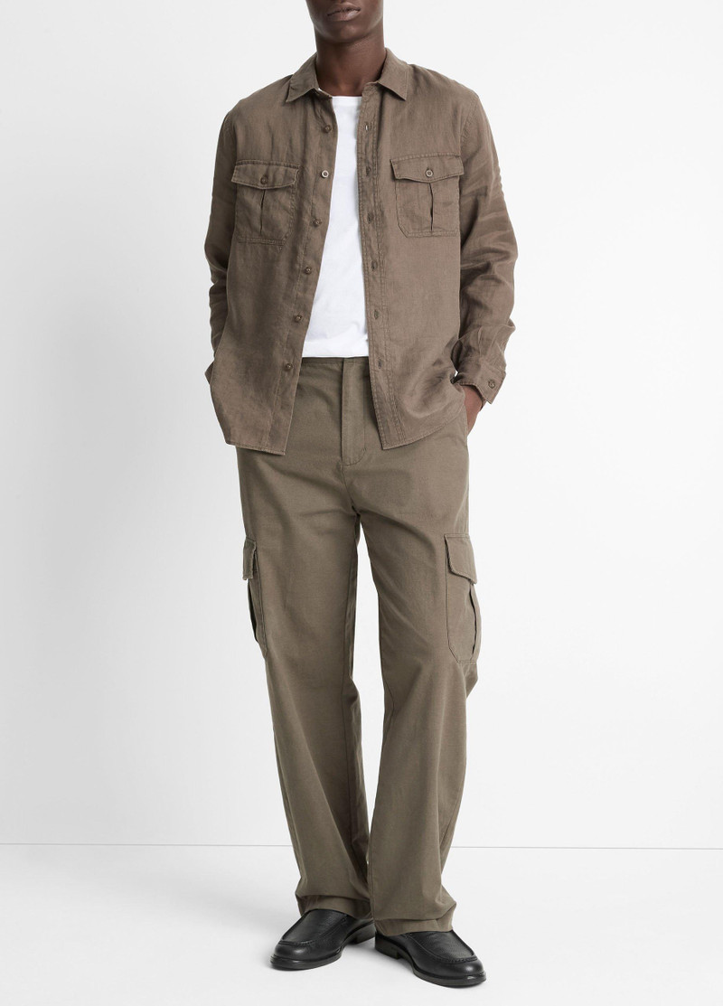 Linen Utility Shirt 4