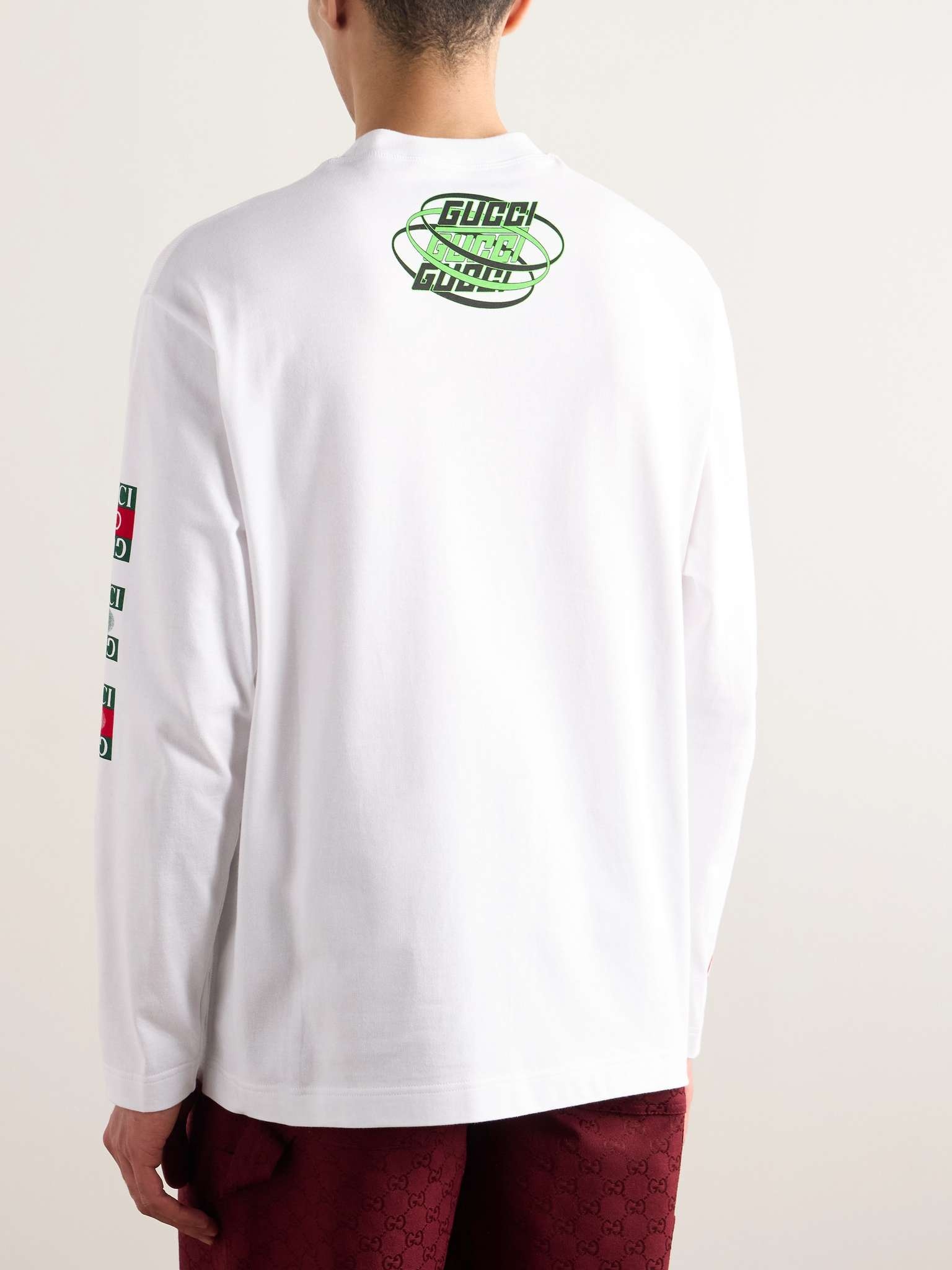 Logo-Print Cotton-Jersey T-Shirt - 3