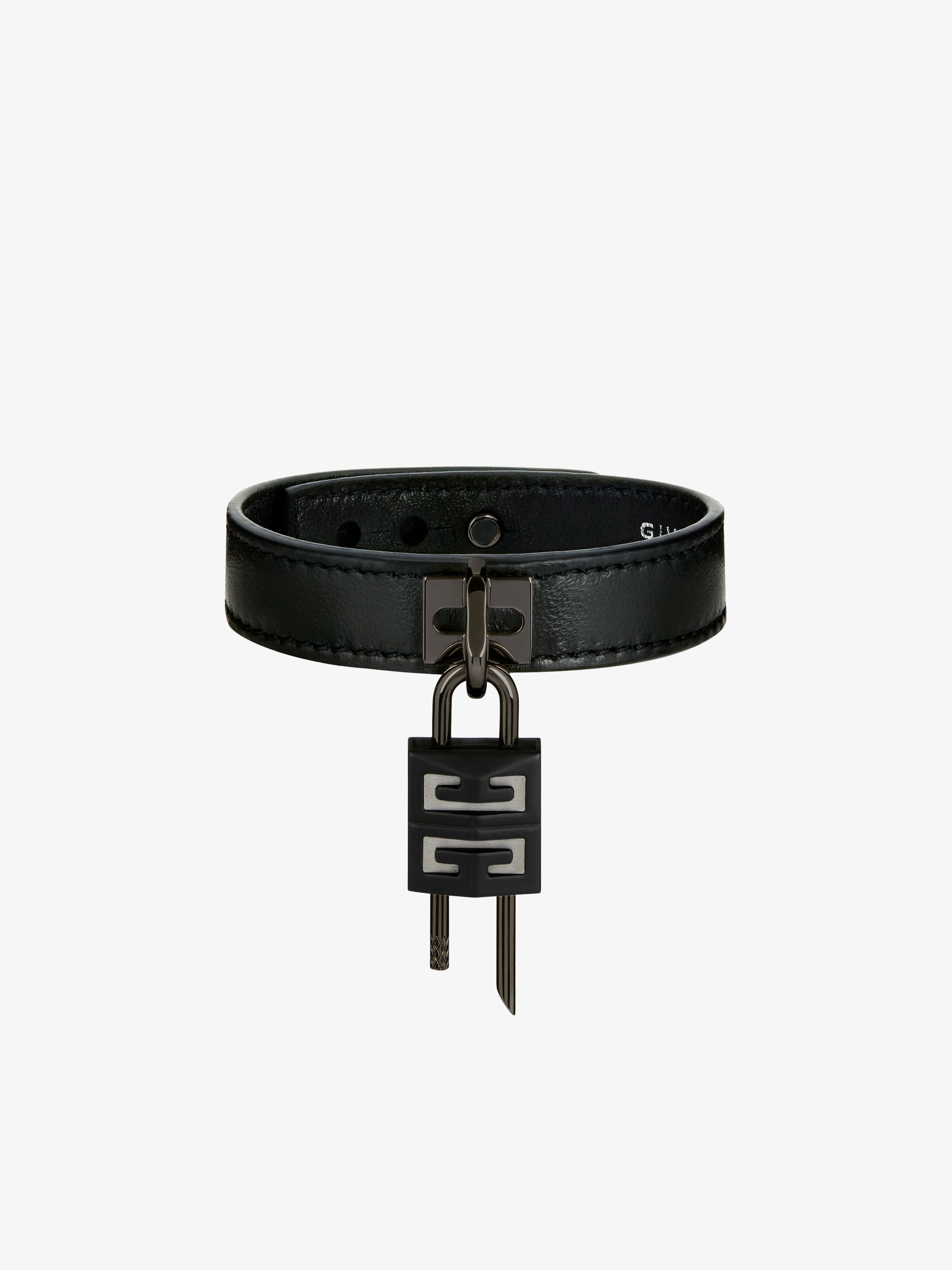 LOCK BRACELET IN ENAMELLED METAL - 1