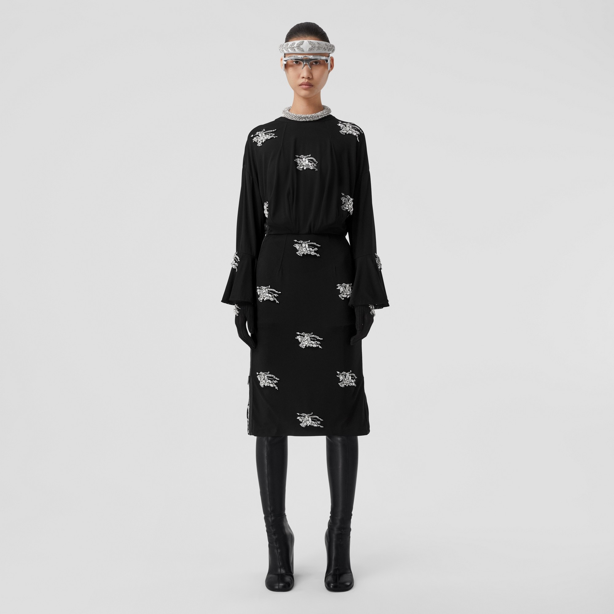 Crystal EKD Stretch Jersey Dress - 2