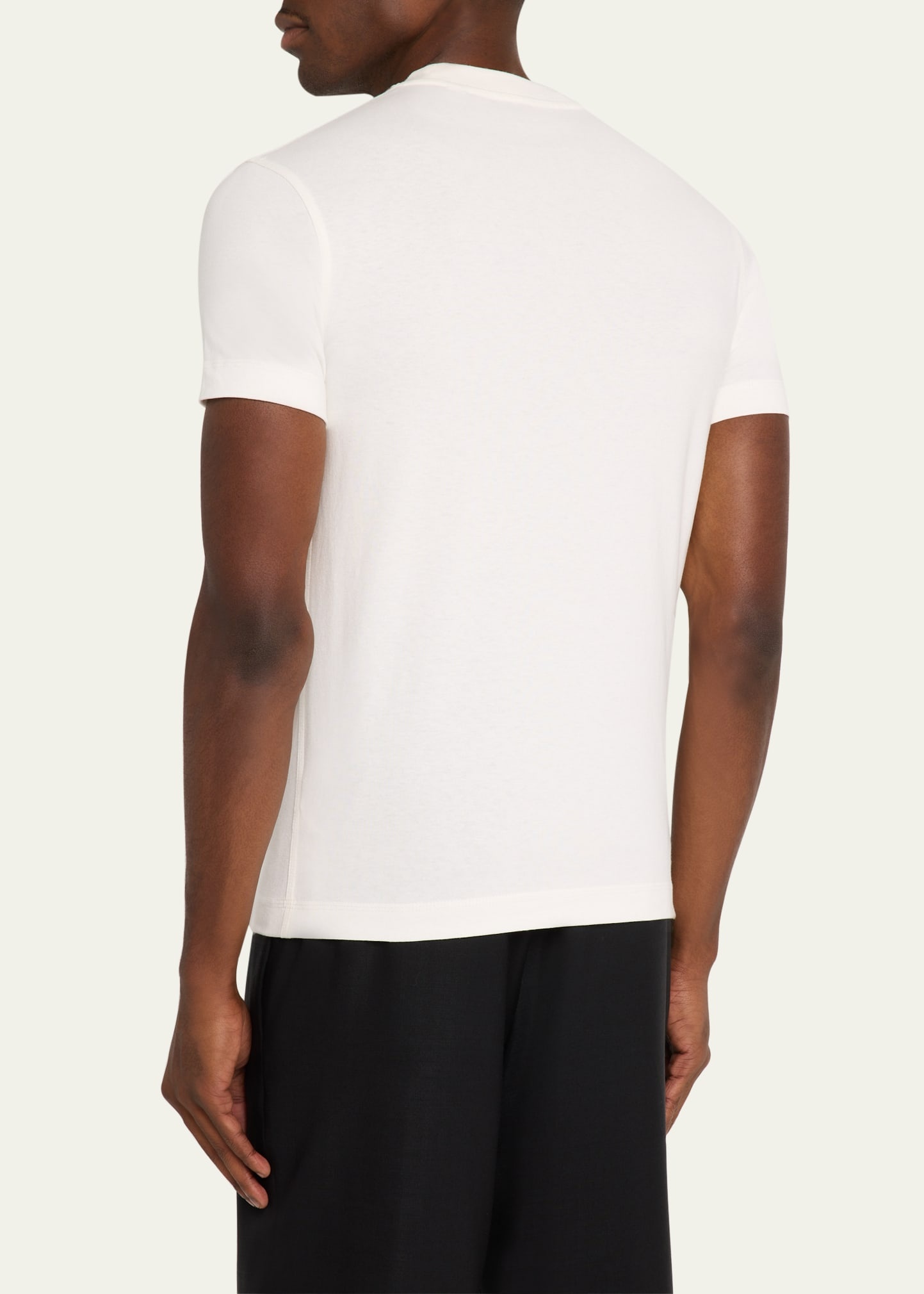 Men's Jersey Check Patch T-Shirt - 3