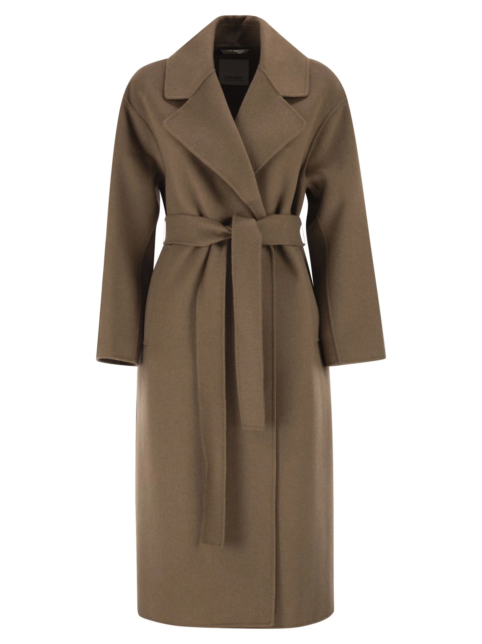 S Maxmara Women Smmhobby - Long Wool Drape Coat - 1