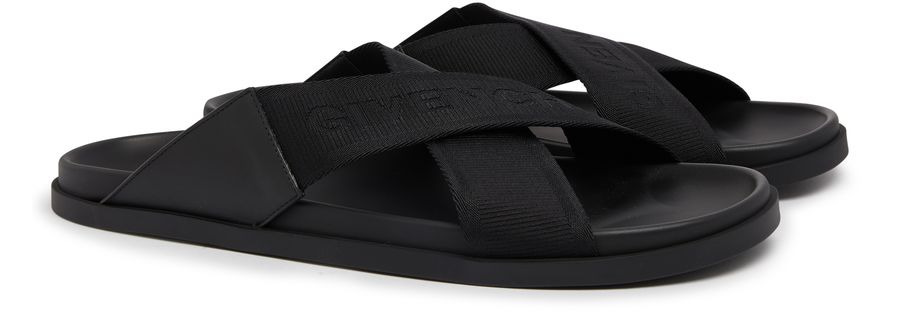 G Flat sandals with crossed bands - 3