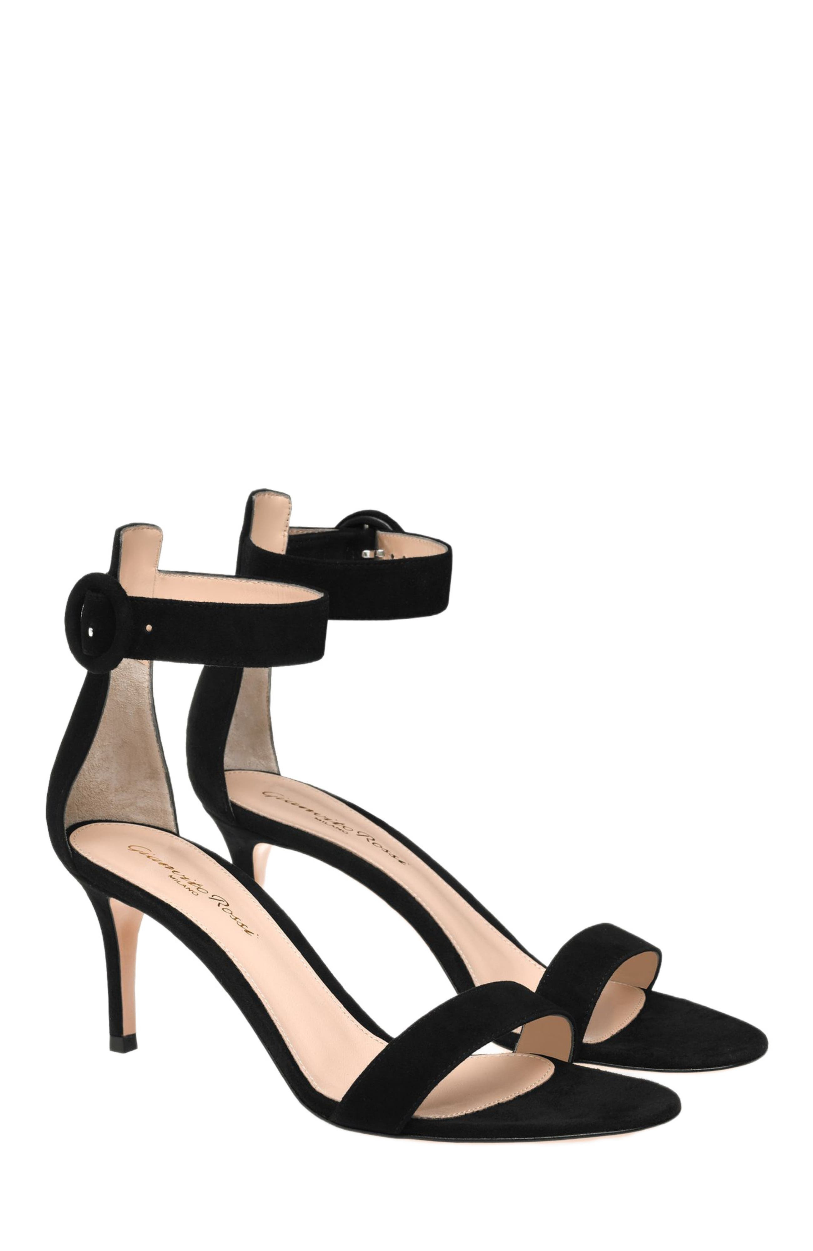 Gianvito Rossi Portofino 70 Sandals in Black at Nordstrom - 2