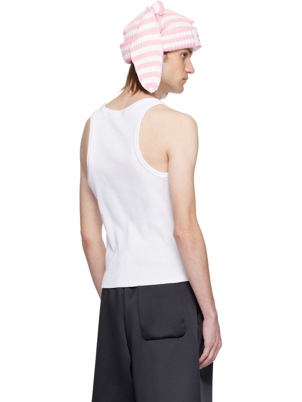 White Logo Tank Top - 3