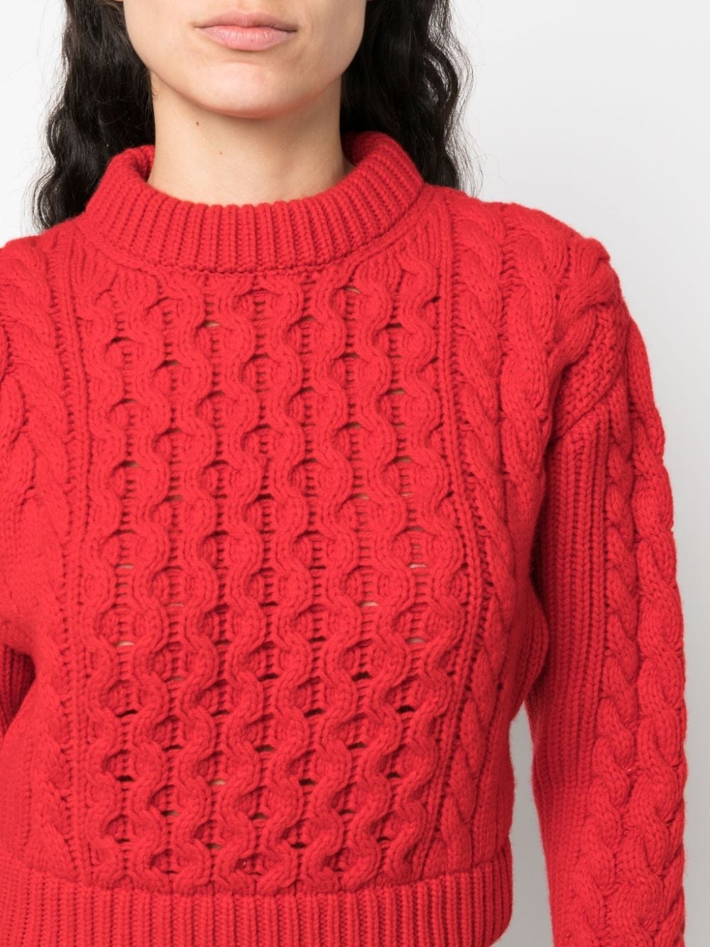 merino wool-blend jumper - 5