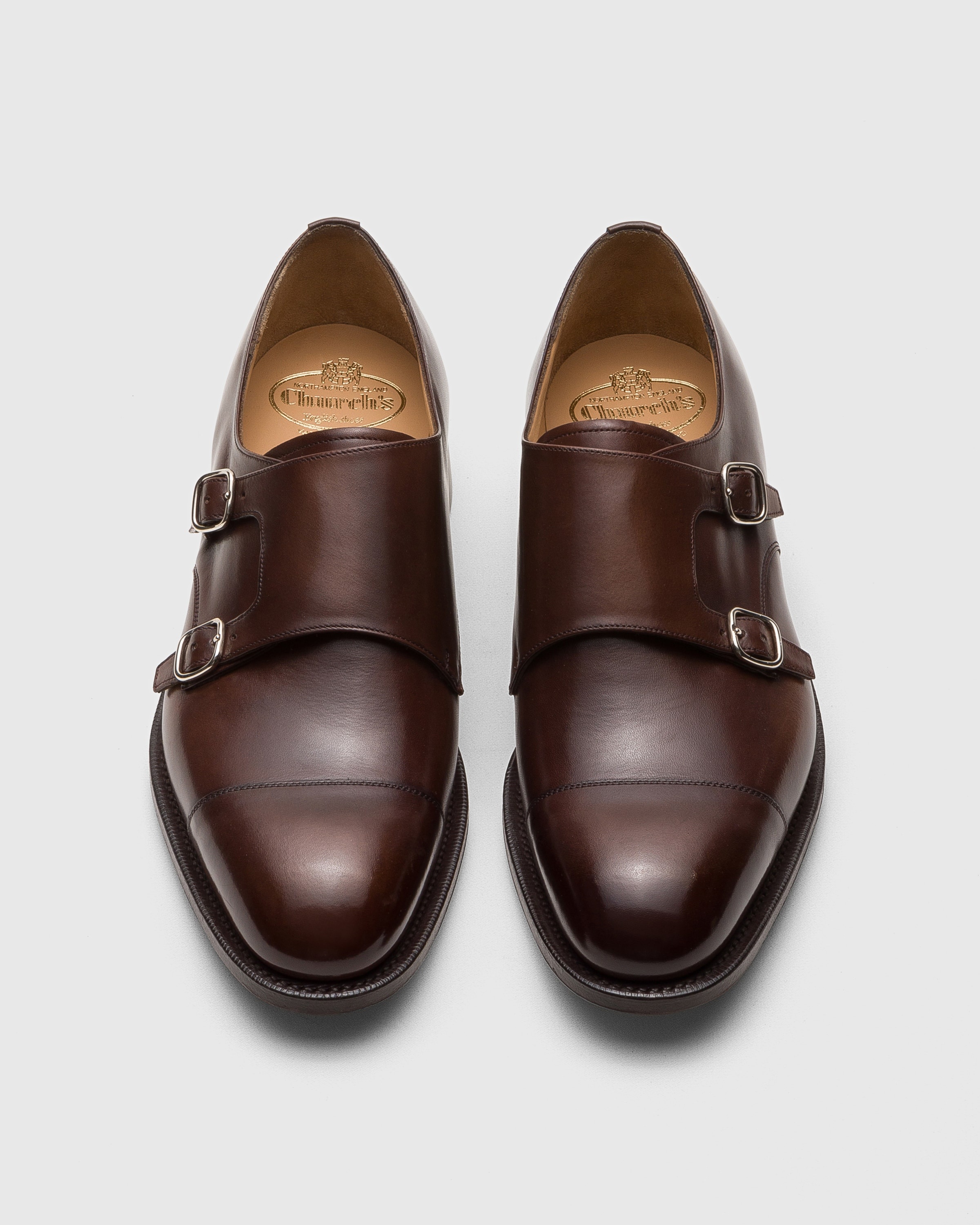 Bleached Calfskin Monk Strap - 5