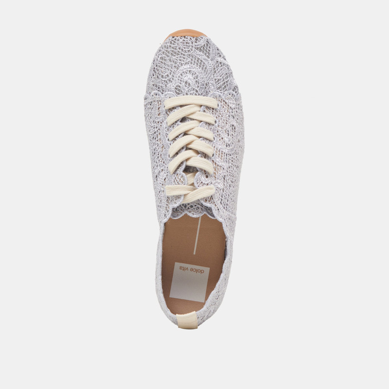 DAYANA SNEAKERS DUSTY BLUE LACE 10