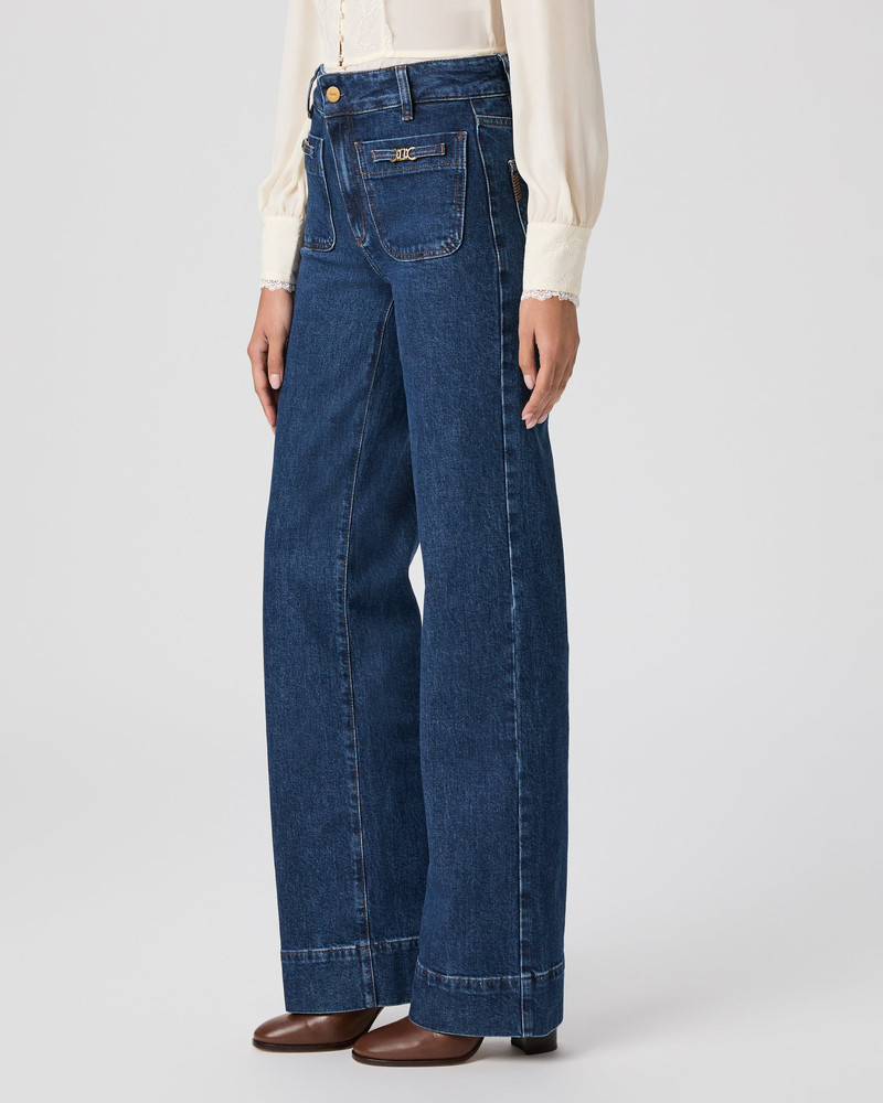 Sasha 32" Wide Leg Jean 3
