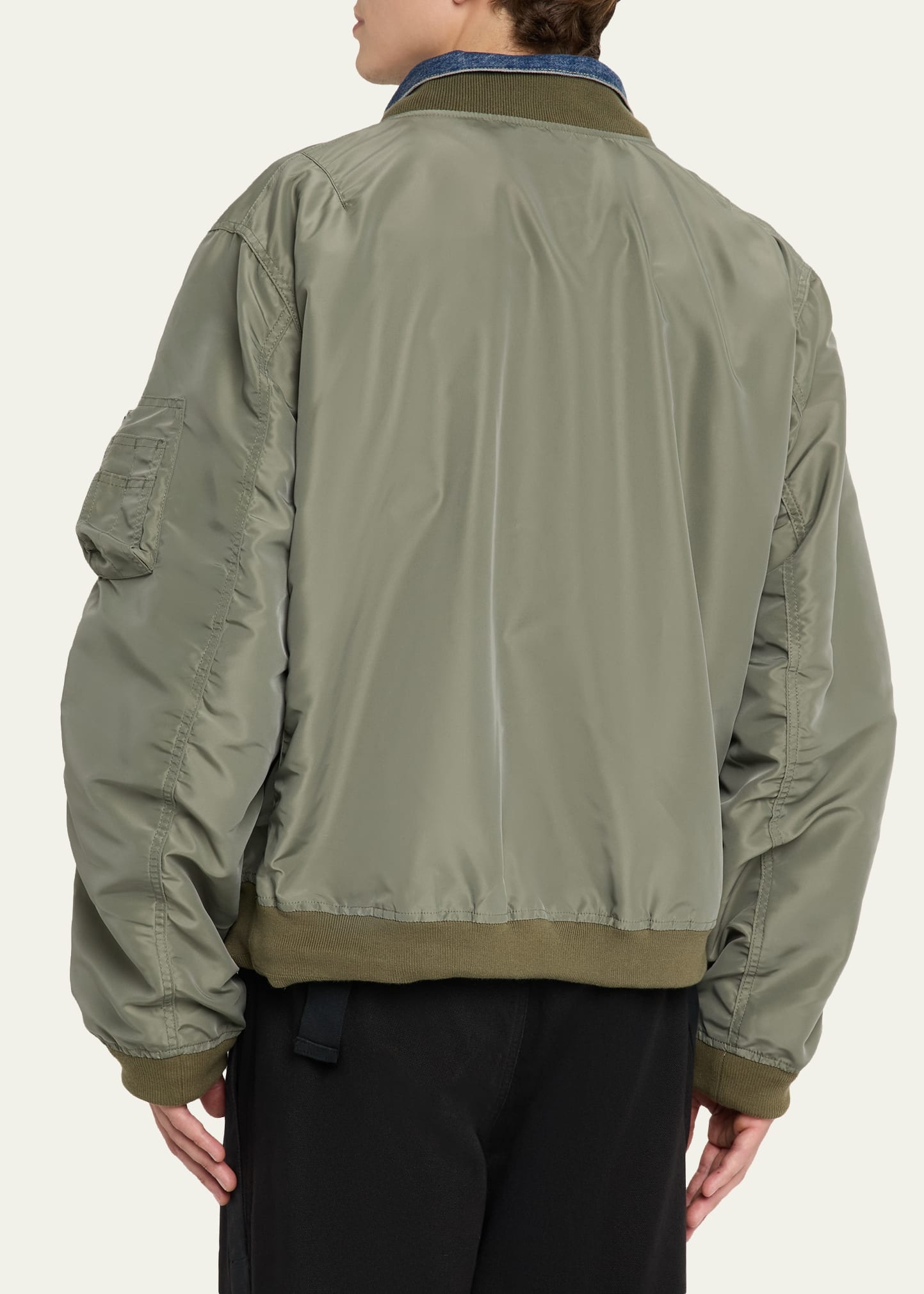 x Levi’s® Men’s Denim and Nylon Twill Reversible Blouson - 3