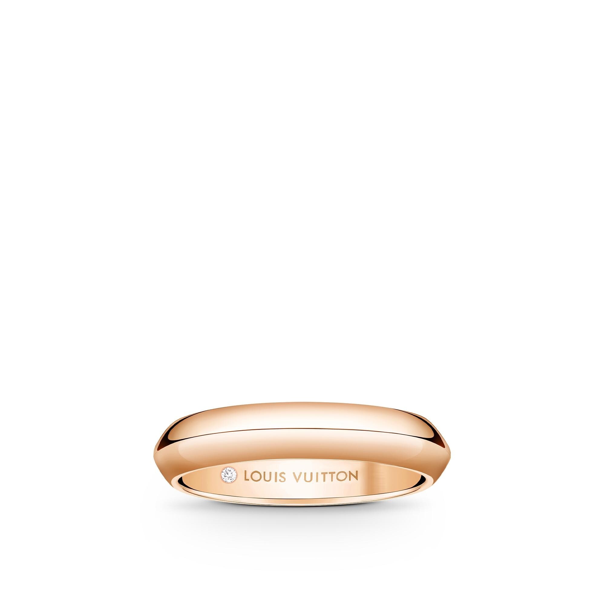 Louis Vuitton Idylle Blossom Small Hoop, Pink Gold and Diamond - per Unit, Gold