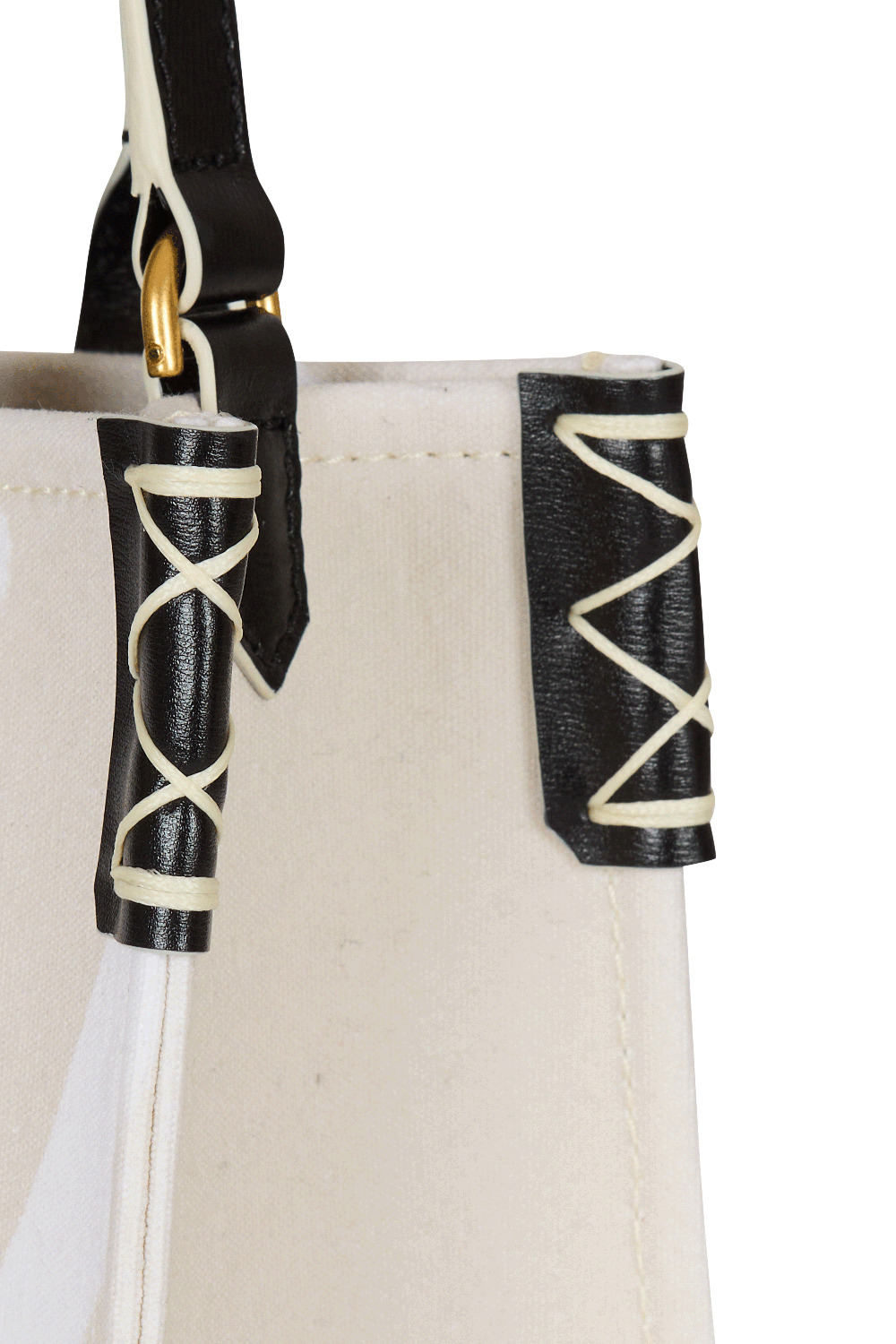 Small B-Army Shopper - Zebra Canvas - 4
