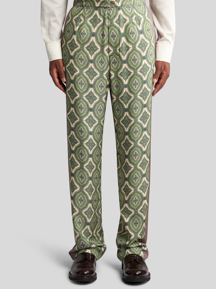 PYJAMA-STYLE TROUSERS - 2