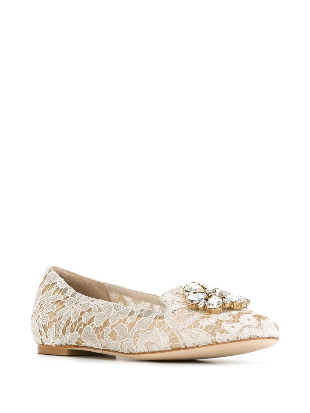 Vally Taormina lace ballerina shoes - 2