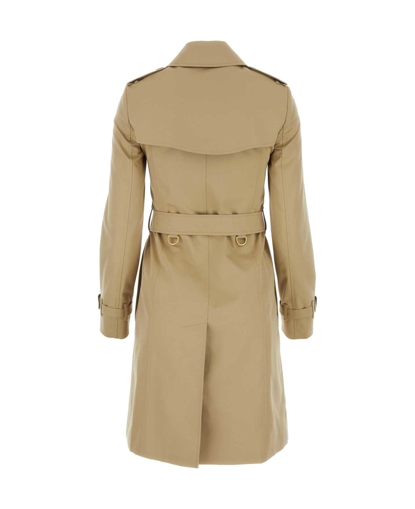 Beige Gabardine Heritage Chelsea Trench Coat - 2