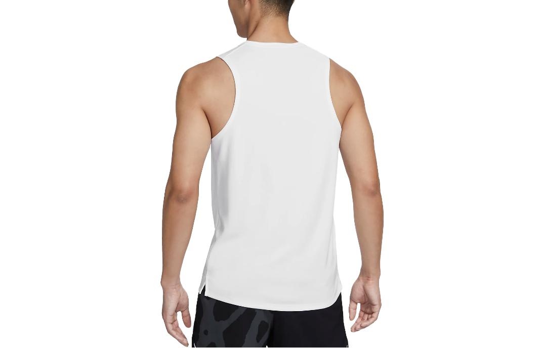 Nike Dri-Fit Miler Running Vest 'White' DV9322-100 - 3
