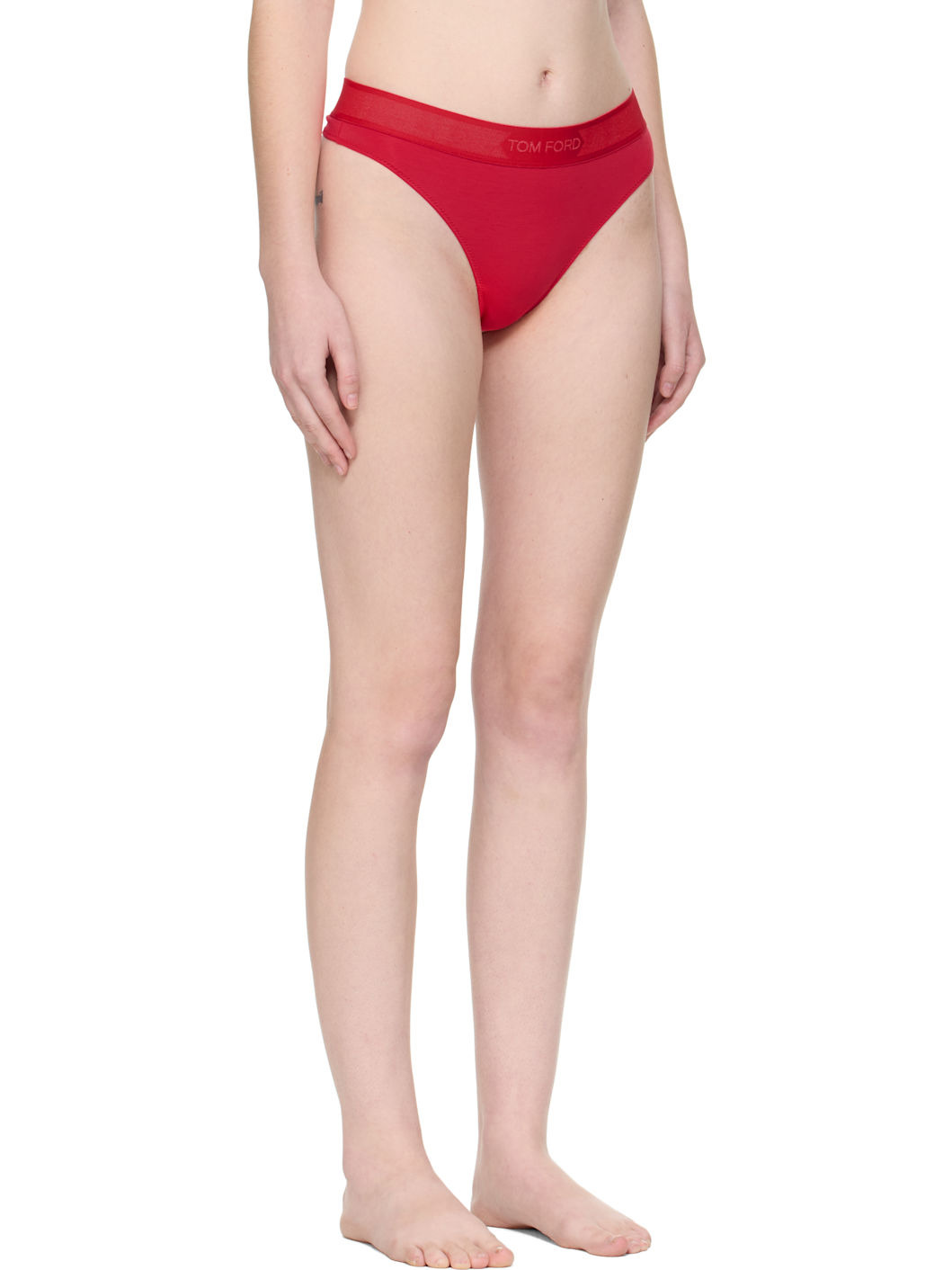 Red Signature Thong - 2