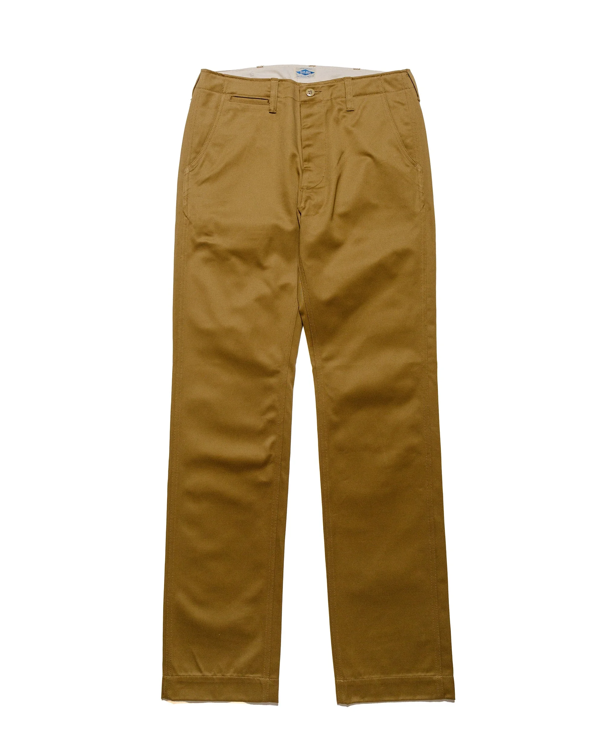 MP19010 Blue Seal Chino Trousers O. Khaki - 1