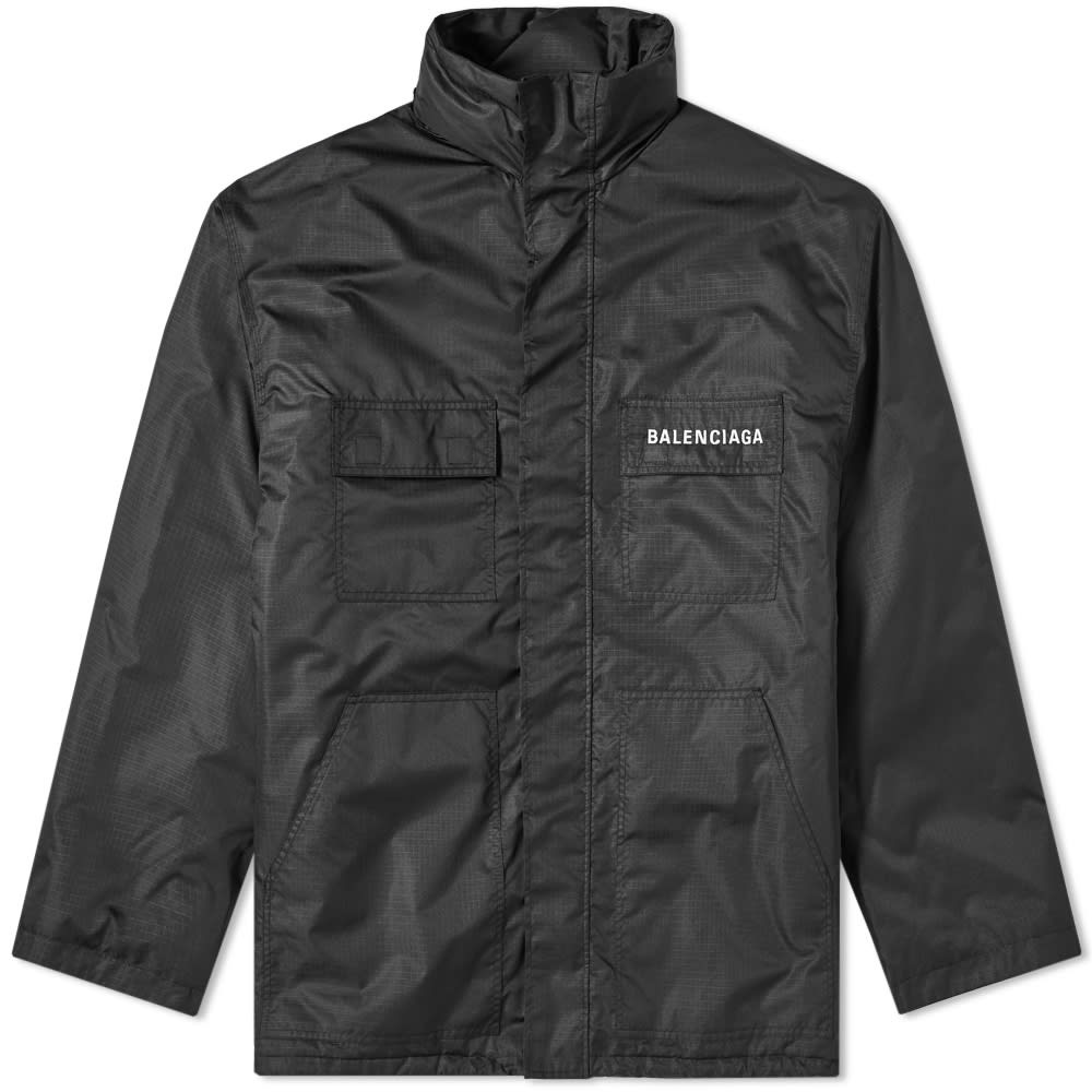 Balenciaga Technical Ripstop Parka - 1