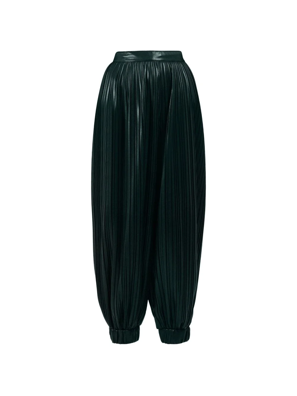 pleated balloon trousers - 1