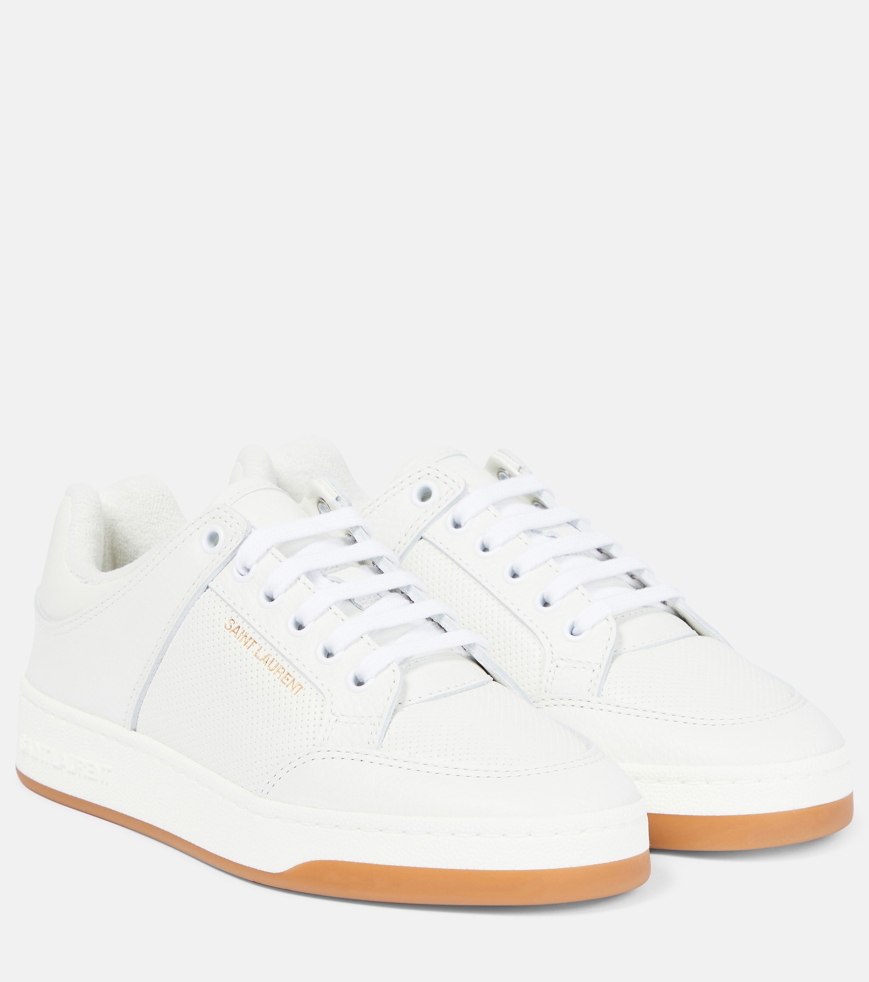 SL/61 low-top leather sneakers - 1