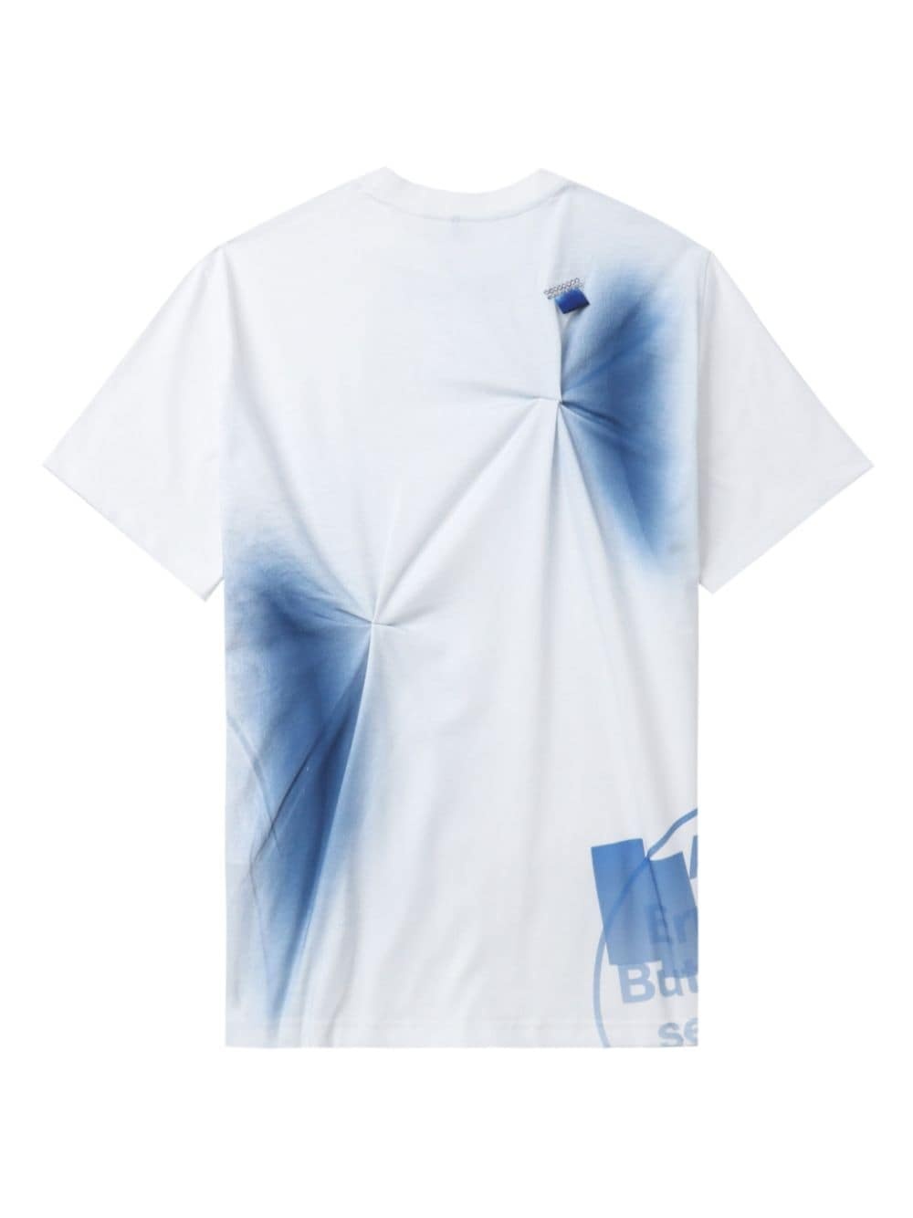 spray paint-effect T-shirt - 6