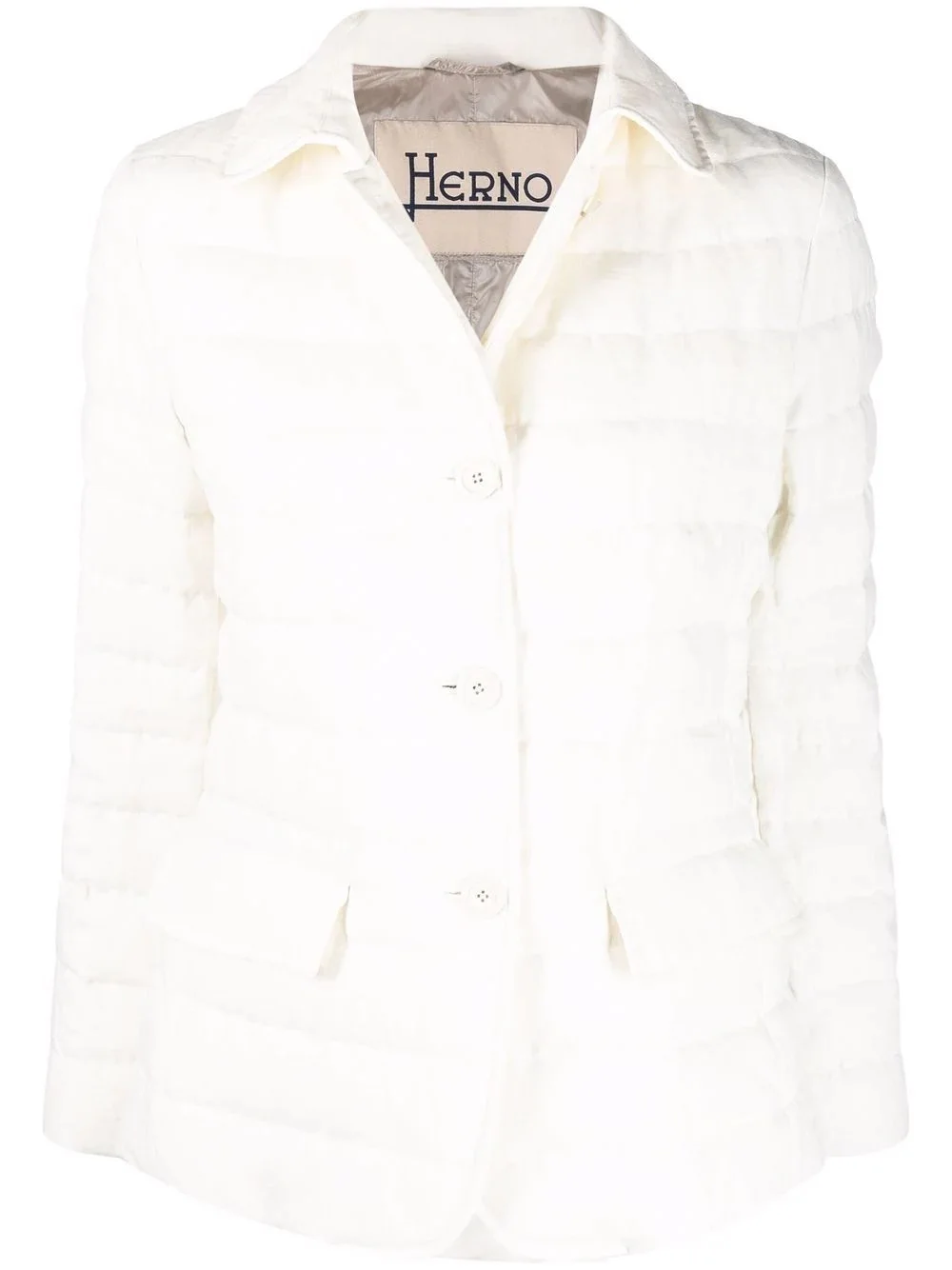 padded down jacket - 1