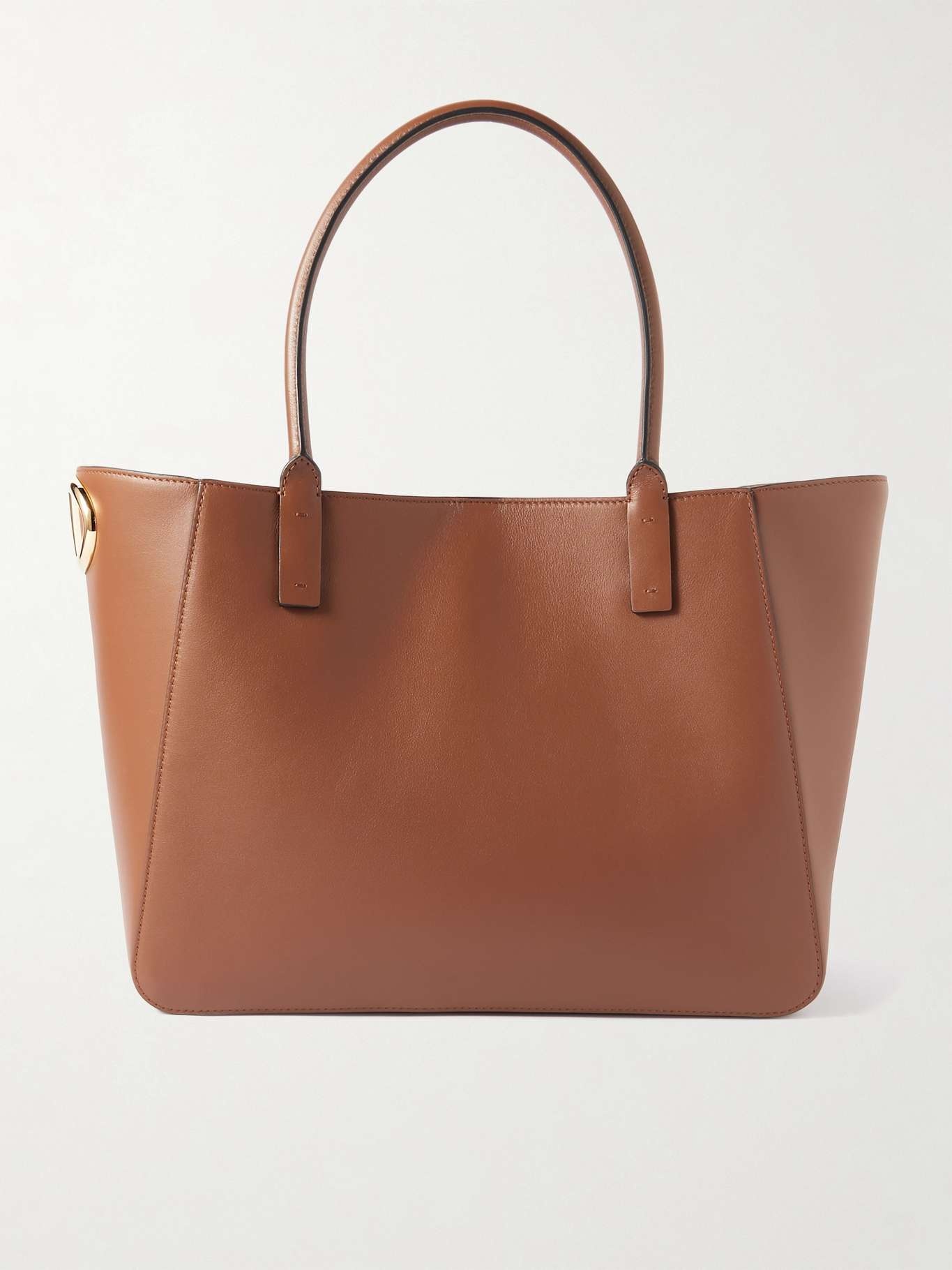 トートバッグ VALENTINO GARAVANI VLOGO SIDE SMOOTH LEATHER TOTE BAG Valentino Garavani VLogo Side Shopping Bag in Nappa Calfskin