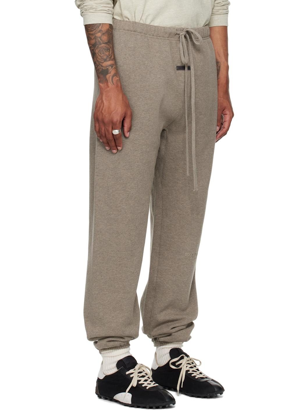 Brown Vintage Fleece Sweatpants - 2