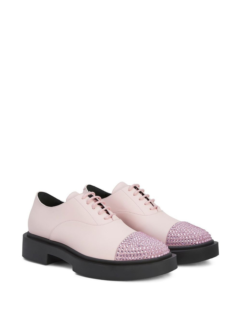 Giuseppe Zanotti Arnhau studded leather loafers outlook