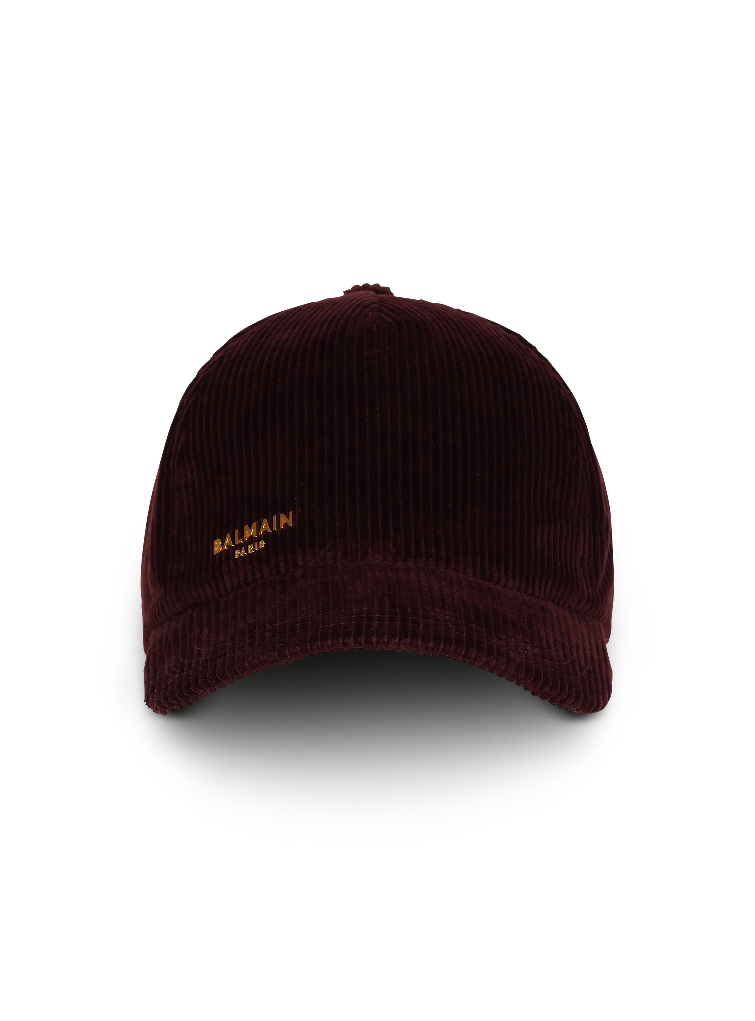 Balmain Paris velvet cap - 1