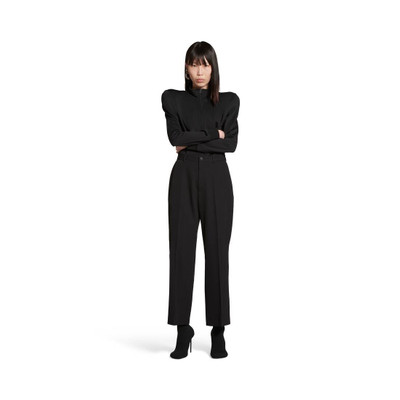 BALENCIAGA Cropped Pants in Black outlook