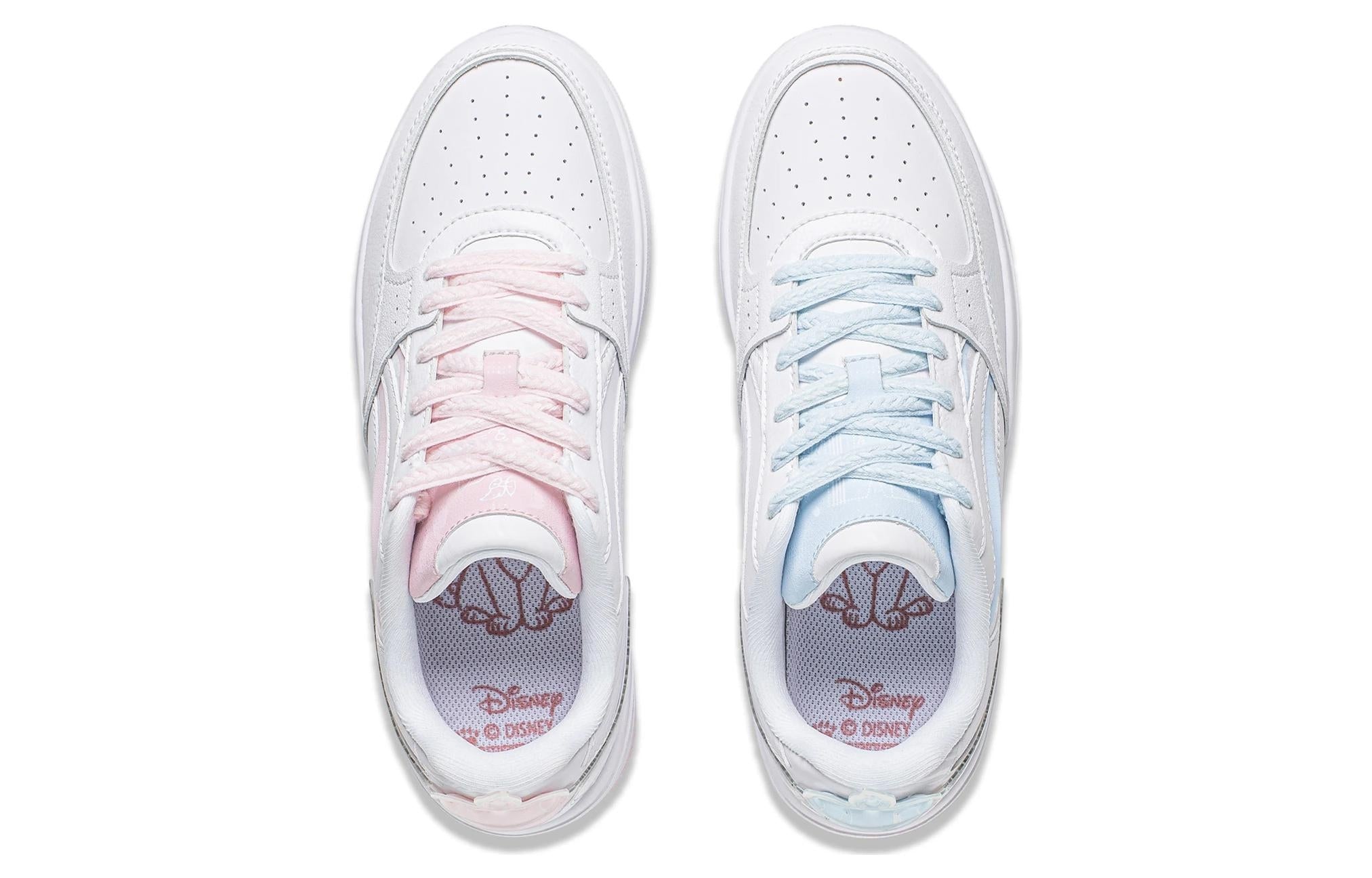 (WMNS) Li-Ning x Disney Marie Cat Skate Shoes 'White Pink Blue' AGCT382-7 - 7