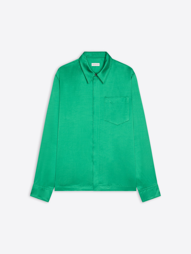 SATIN ZIP SHIRT 1