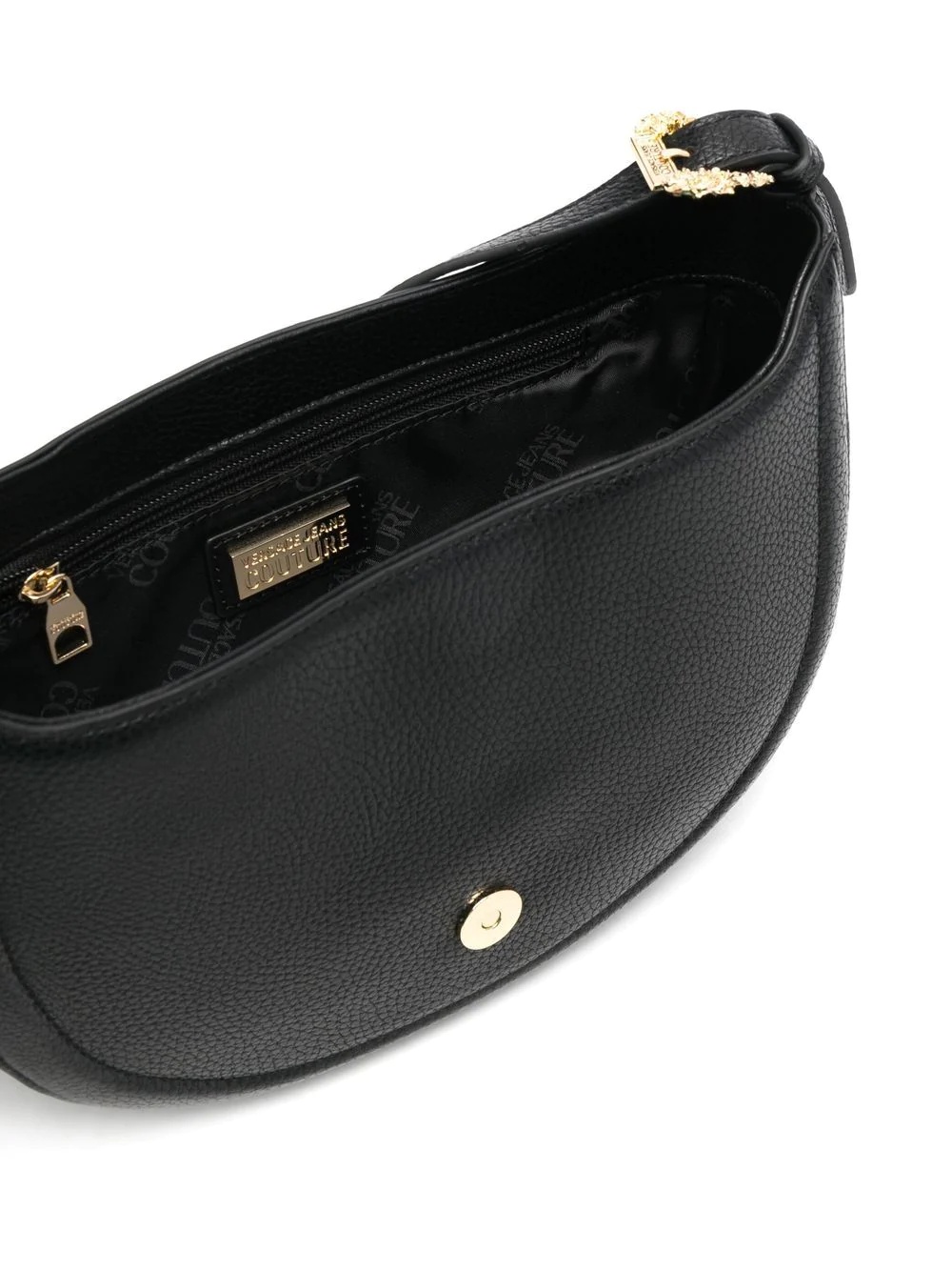 logo-buckle shoulder bag - 6