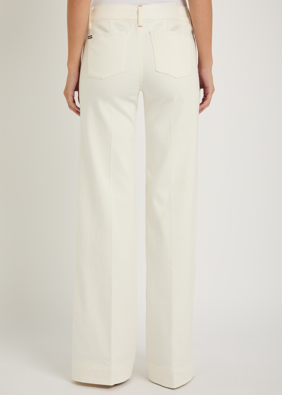 Alice + Olivia Slay Heart Wide-leg Jeans - 3