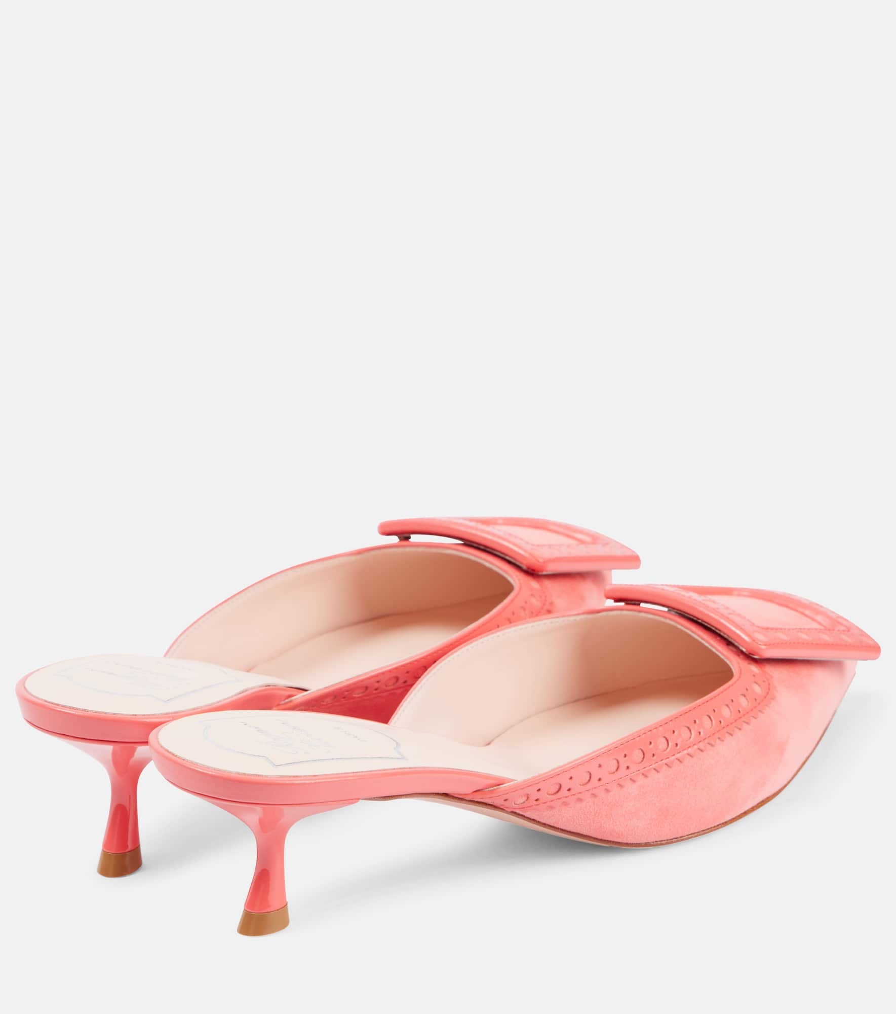 Viv' In The City suede mules - 2