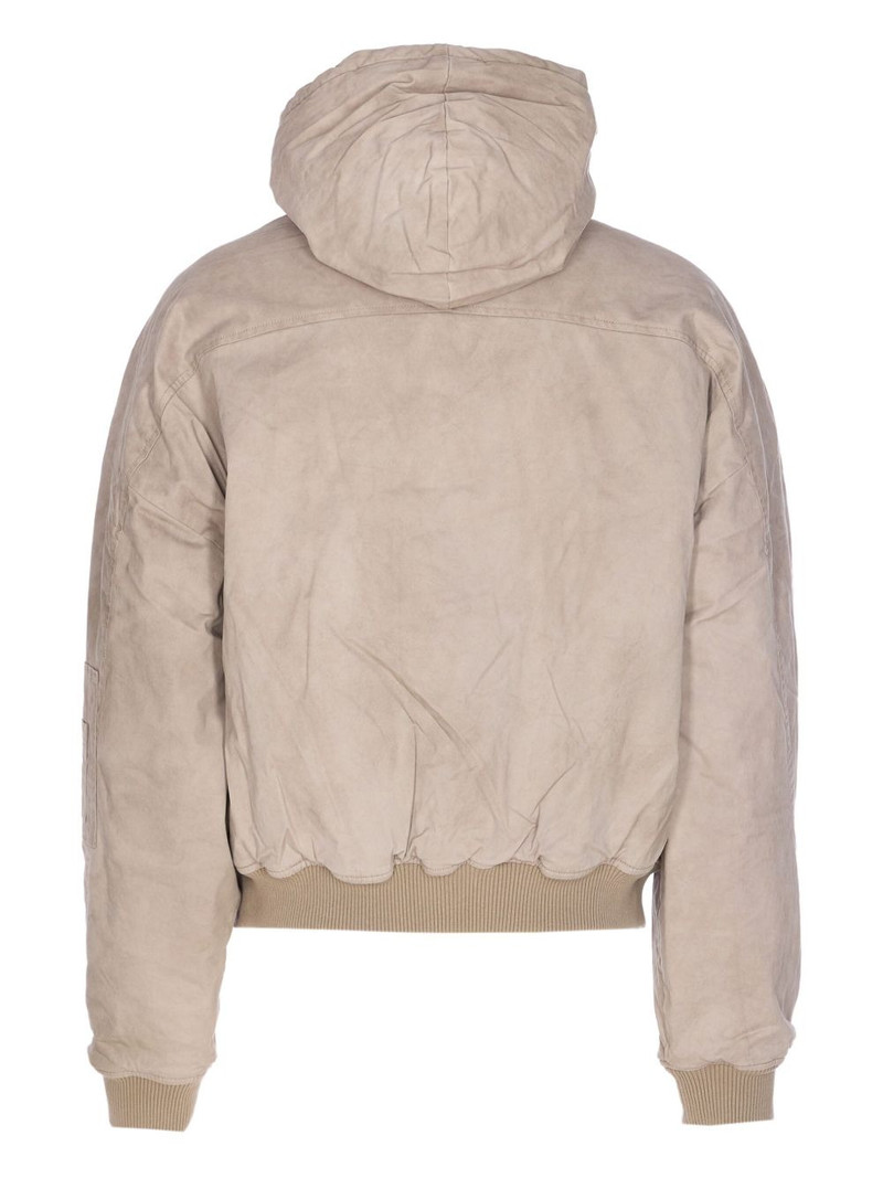 REPRESENT hooded padded bomber jacket outlook